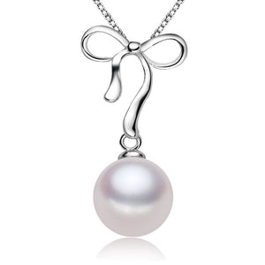 Infinity Pearl Necklace