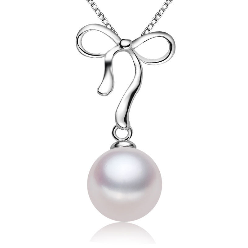 Infinity Pearl Necklace