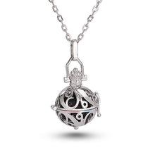 Load image into Gallery viewer, Lava Stone Aromatherapy Necklace