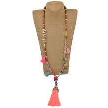 Load image into Gallery viewer, Colorful Fringe Necklace