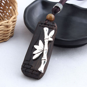 Black Sandalwood Wooden Necklaces