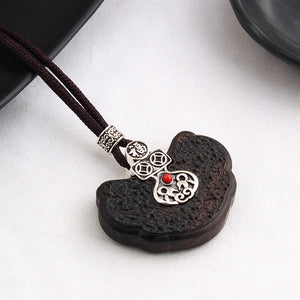 Black Sandalwood Wooden Necklaces