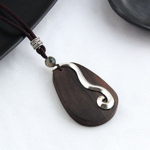 Black Sandalwood Wooden Necklaces