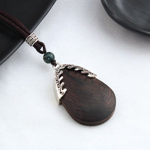 Black Sandalwood Wooden Necklaces
