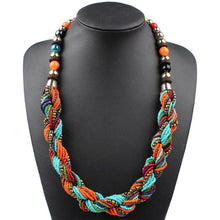 Load image into Gallery viewer, Handmade Small Beads Colorful Necklace