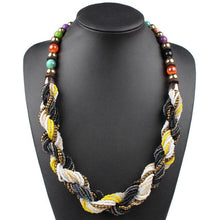 Load image into Gallery viewer, Handmade Small Beads Colorful Necklace