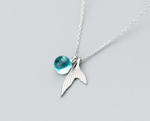 Blue Tears Necklace