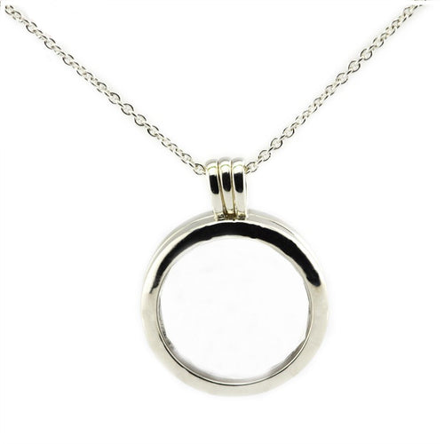Floating Locket Chain Necklace