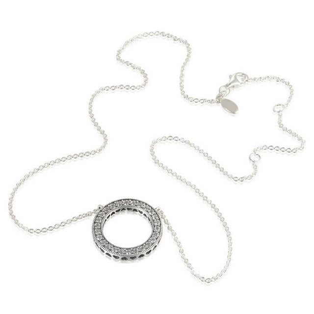 Round Heart Necklace
