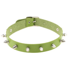 Load image into Gallery viewer, Spike Choker Necklace