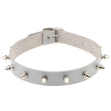Load image into Gallery viewer, Spike Choker Necklace