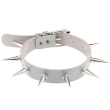 Load image into Gallery viewer, Collar With Spikes Rivets Necklace