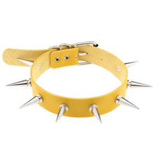 Load image into Gallery viewer, Collar With Spikes Rivets Necklace