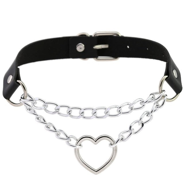 Heart Chain Necklace