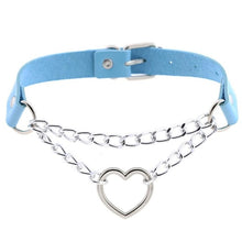 Load image into Gallery viewer, Heart Chain Necklace