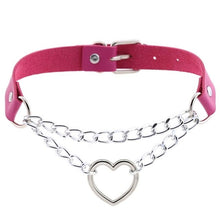 Load image into Gallery viewer, Heart Chain Necklace