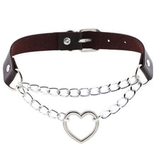 Load image into Gallery viewer, Heart Chain Necklace