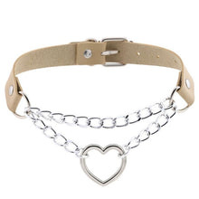Load image into Gallery viewer, Heart Chain Necklace