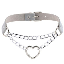 Load image into Gallery viewer, Heart Chain Necklace