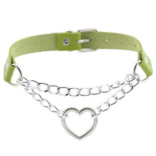 Load image into Gallery viewer, Heart Chain Necklace