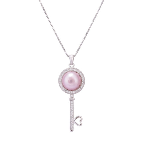 Pearl 925 Standard Silver Necklace
